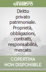 Diritto privato patrimoniale. Proprietà, obbligazioni, contratti, responsabilità, mercato libro