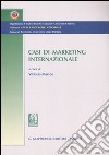 Casi di marketing internazionale libro di Marino V. (cur.)