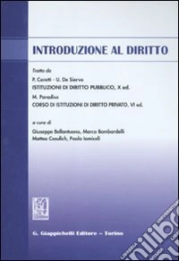 Introduzione al diritto libro