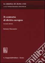 Il contratto di diritto europeo libro