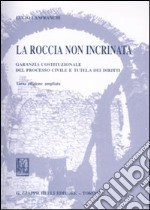 La roccia non incrinata. Garanzia costituzionale del processo civile e tutela dei diritti libro