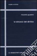 La sintassi del diritto libro