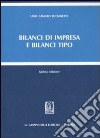 Bilanci di impresa e bilanci tipo libro