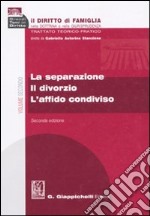 Il diritto di famiglia nella dottrina e nella giurisprudenza. Trattato teorico-pratico. Vol. 2: La separazione. Il divorzio. L'affido condiviso libro