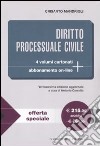 Diritto processuale civile libro di Mandrioli Crisanto