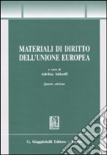 Materiali di diritto dell'Unione Europea libro