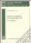 Sistema iurídico latinoamericano. Una verifica libro