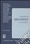 Istituzioni di diritto privato libro