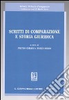 Scritti di comparazione e storia giuridica. Atti dei Seminari del dottorato di diritto comparato dell'Università di Palermo libro di Cerami P. (cur.) Serio M. (cur.)