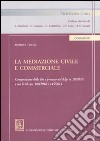 La mediazione civile e commerciale libro