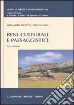 Beni culturali e paesaggistici libro