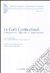 Le corti costituzionali. Composizione, indipendenza, legittimazione. Giornate seminariali (Bari, 25-26 maggio 2011) libro di Calamo Specchia M. (cur.)