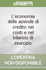 L'economia delle aziende di credito nei conti e nel bilancio di esercizio libro