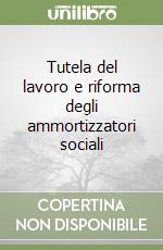Tutela del lavoro e riforma degli ammortizzatori sociali libro