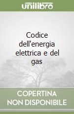 Codice dell'energia elettrica e del gas libro