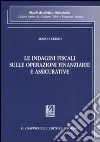 Le indagini fiscali sulle operazioni finanziarie e assicurative libro