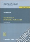 Elementi di economia aziendale libro