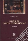 Lezioni di diritto costituzionale libro