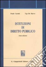 Istituzioni di diritto pubblico libro