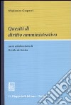 Quesiti di diritto amministrativo libro