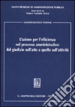 L'azione per l'efficienza nel processo amministrativo: dal giudizio sull'atto a quello sull'attività