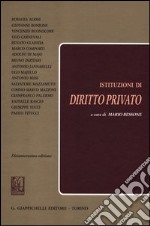 Istituzioni di diritto privato libro