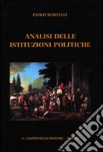 Analisi delle istituzioni politiche libro