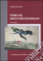 Storia del diritto privato  romano 