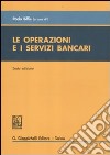 Le operazioni e i servizi bancari libro