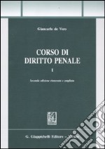 Corso di diritto penale. Vol. 1 libro