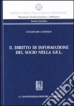 Il diritto di informazione del socio nell S.R.L.