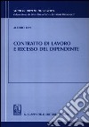 Contratto di lavoro e recesso del dipendente libro