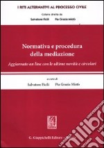 Normativa e procedura della mediazione libro