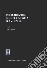 Introduzione all'economia aziendale libro