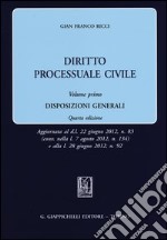 Diritto processuale civile (1) libro