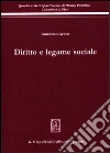 Diritto e legame sociale libro