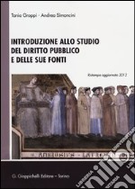 Introduzione allo studio del diritto pubblico e delle sue fonti libro