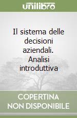 Il sistema delle decisioni aziendali. Analisi introduttiva libro