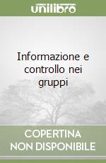 Informazione e controllo nei gruppi libro