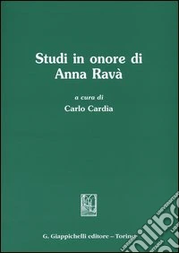 Studi in onore di Anna Ravà libro