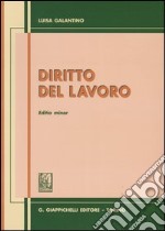 Diritto del lavoro. Ediz. minore libro