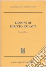 Lezioni di diritto privato libro