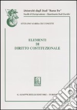 Elementi di diritto costituzionale libro