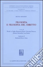 Filosofia e filosofia del diritto libro