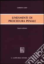 Lineamenti di procedura penale libro