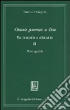 Omnis potestas a Deo. Tra romanità e cristianità. Vol. 2: Parte speciale libro