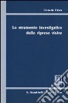 Lo strumento investigativo delle riprese visive libro