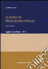 Lezioni di procedura penale libro