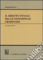 Il diritto penale delle fattispecie criminose libro