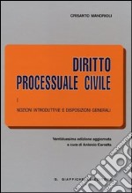 Diritto processuale civile (1) libro